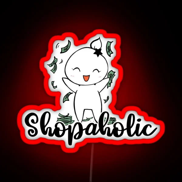 Shopaholic RGB Neon Sign