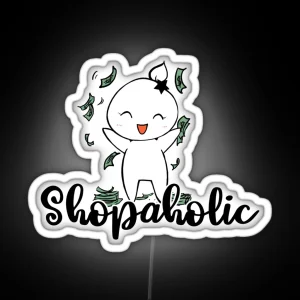 Shopaholic RGB Neon Sign