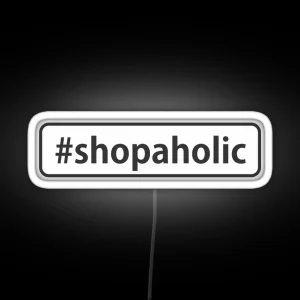 Shopaholic RGB Neon Sign