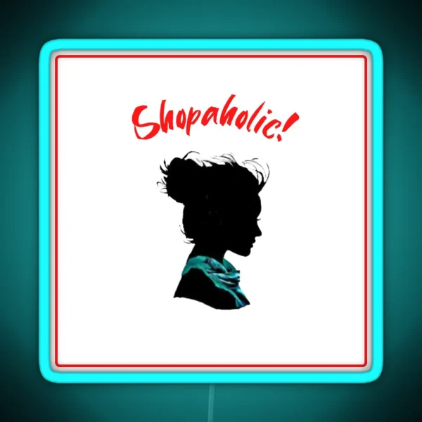 Shopaholic RGB Neon Sign
