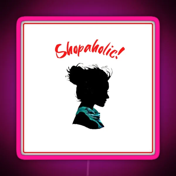 Shopaholic RGB Neon Sign