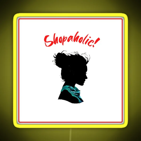 Shopaholic RGB Neon Sign