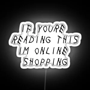 Shopping RGB Neon Sign