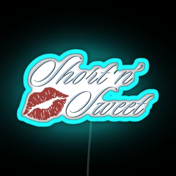 Short N Sweet Sabrina RGB Neon Sign
