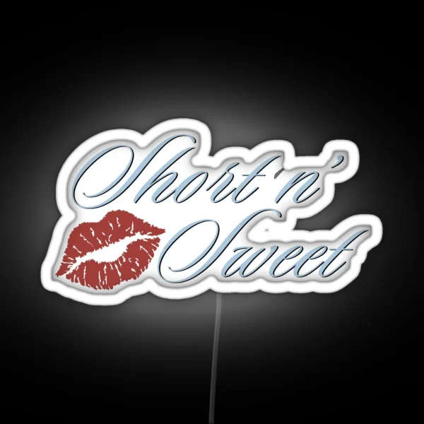 Short N Sweet Sabrina RGB Neon Sign