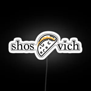 Shos Taco Vich RGB Neon Sign