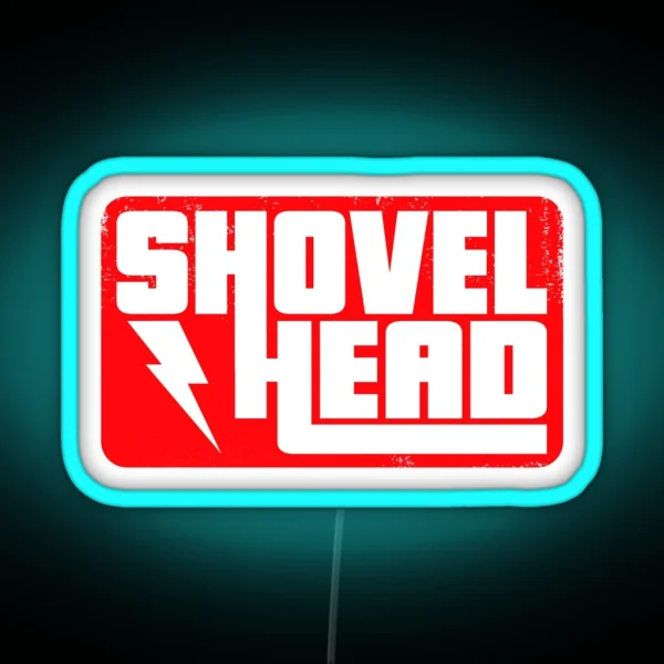 Shovelhead Classic Motorcycle RGB Neon Sign
