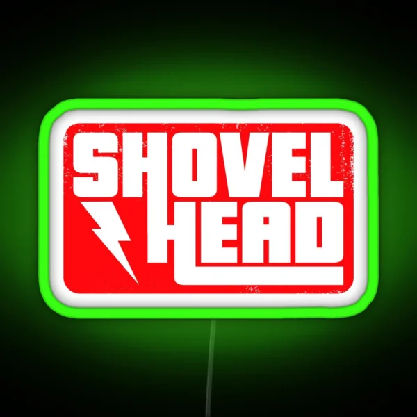 Shovelhead Classic Motorcycle RGB Neon Sign