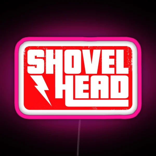 Shovelhead Classic Motorcycle RGB Neon Sign