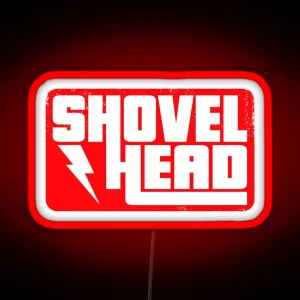 Shovelhead Classic Motorcycle RGB Neon Sign