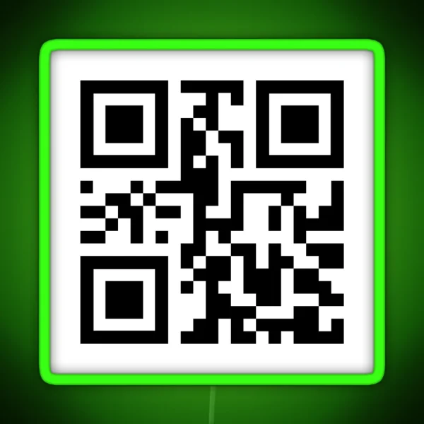 Show Your Tits QR Code RGB Neon Sign