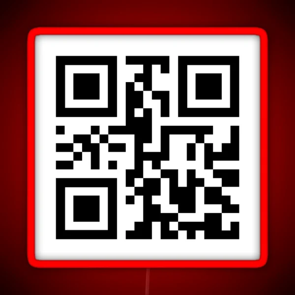 Show Your Tits QR Code RGB Neon Sign
