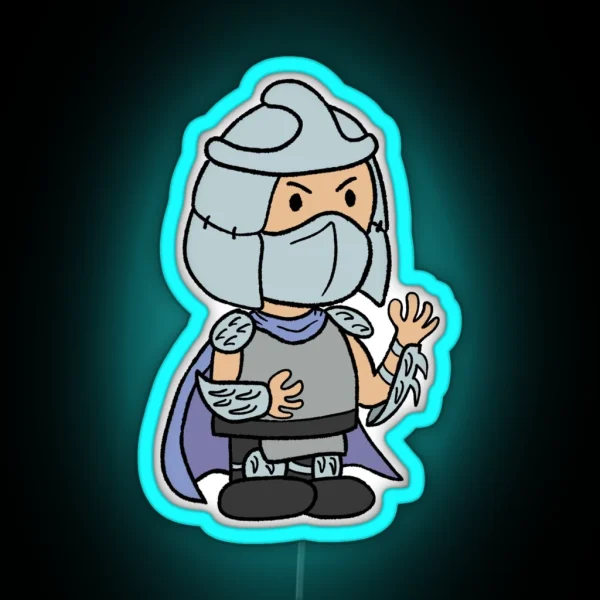 Shred Guy RGB Neon Sign