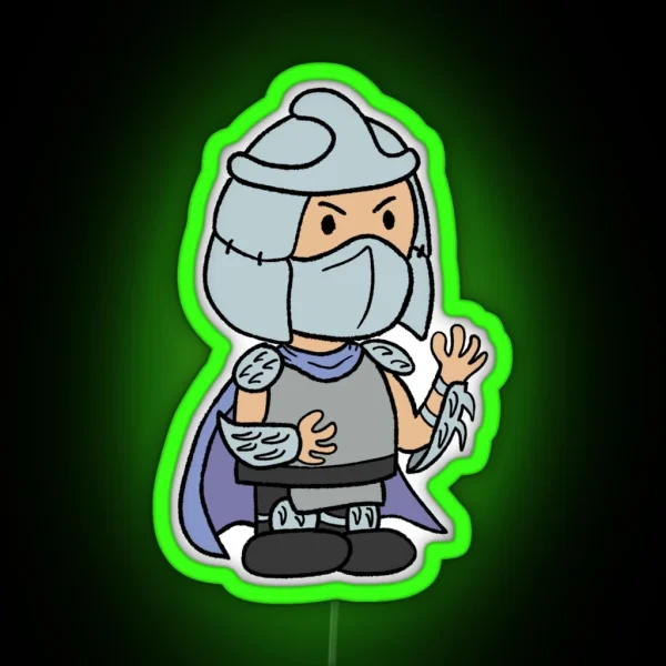 Shred Guy RGB Neon Sign