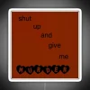 RGB Neon Sign Featuring the Phrase "Shut Up And Give Me Murder" in Vibrant Colors