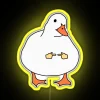 shy goose rgb neon sign 80916 yellow
