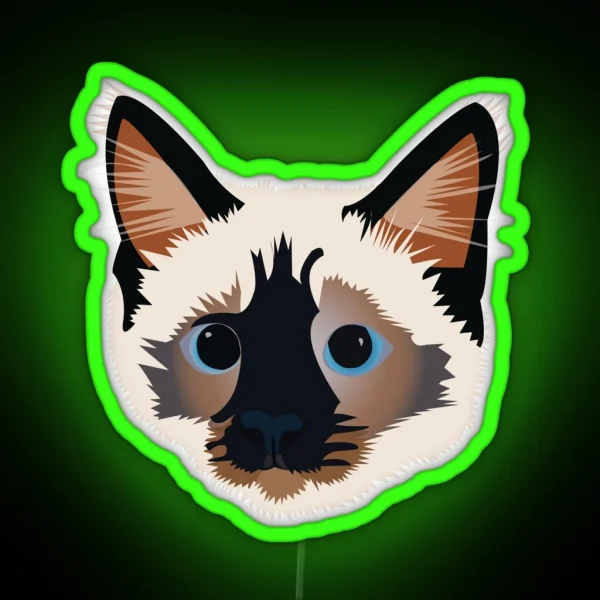 Siamese Cat RGB Neon Sign