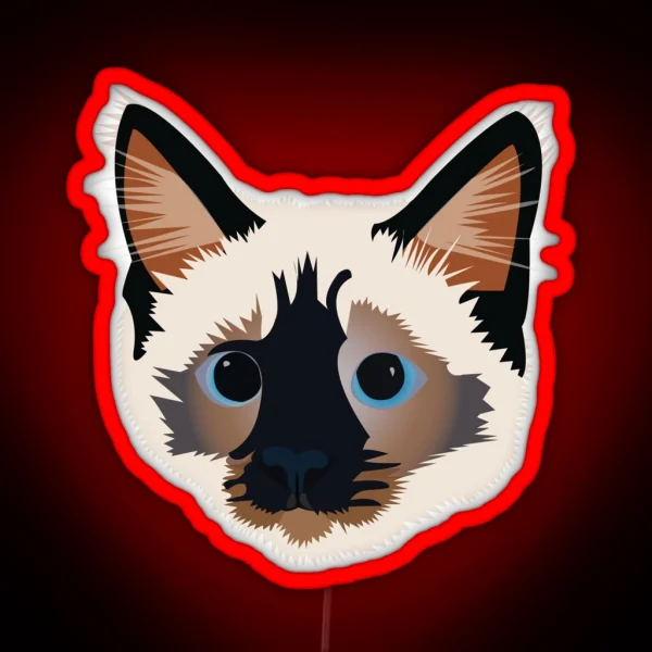 Siamese Cat RGB Neon Sign