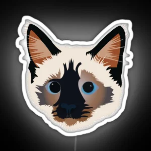 Siamese Cat RGB Neon Sign