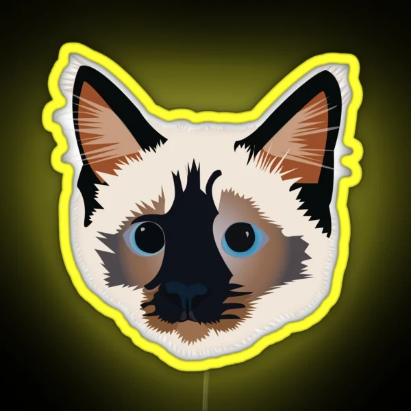 Siamese Cat RGB Neon Sign