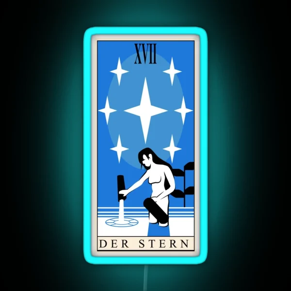 Signalis Tarot The Star RGB Neon Sign
