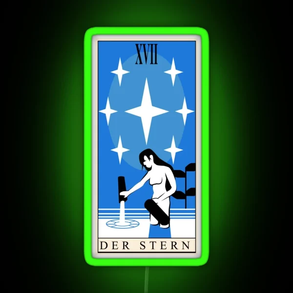 Signalis Tarot The Star RGB Neon Sign