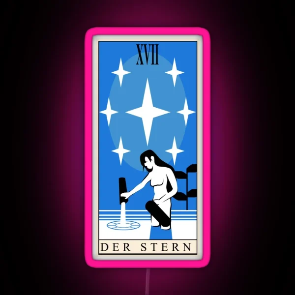 Signalis Tarot The Star RGB Neon Sign
