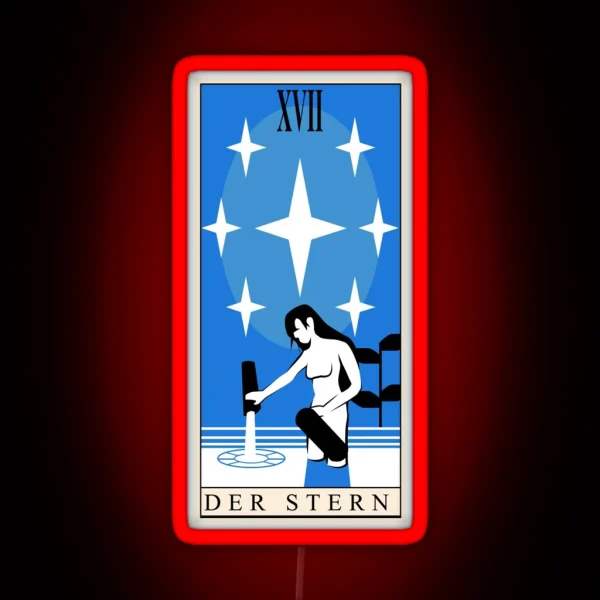 Signalis Tarot The Star RGB Neon Sign