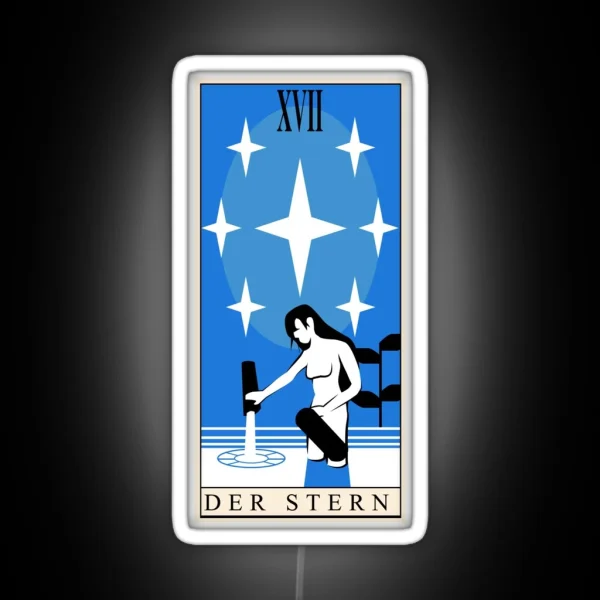 Signalis Tarot The Star RGB Neon Sign