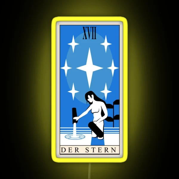 Signalis Tarot The Star RGB Neon Sign