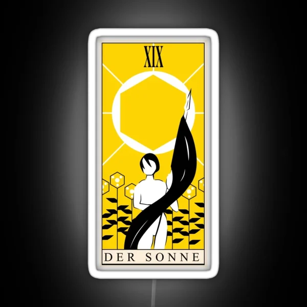 Signalis Tarot The Sun RGB Neon Sign
