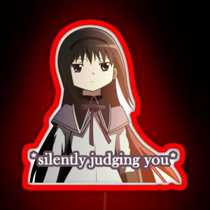 Silently Judging You RGB Neon Sign