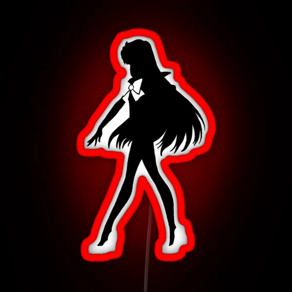 Silhouette Mars RGB Neon Sign