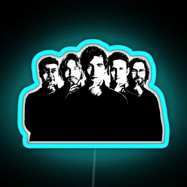 Silicon Valley Pied Piper Guys Richard Hendricks Jared RGB Neon Sign