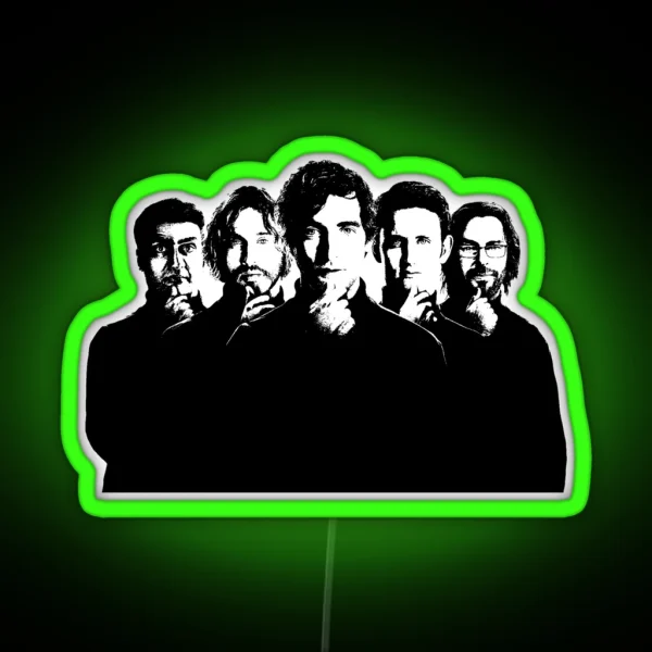 Silicon Valley Pied Piper Guys Richard Hendricks Jared RGB Neon Sign