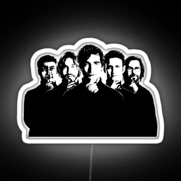 Silicon Valley Pied Piper Guys Richard Hendricks Jared RGB Neon Sign