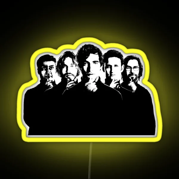 Silicon Valley Pied Piper Guys Richard Hendricks Jared RGB Neon Sign