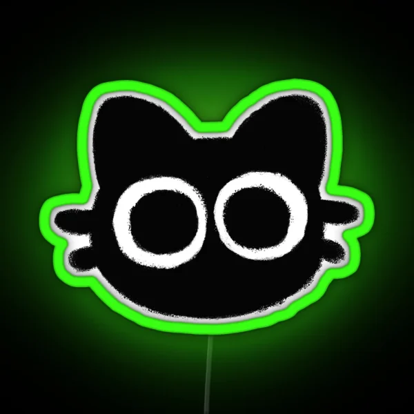 Silly Cat RGB Neon Sign