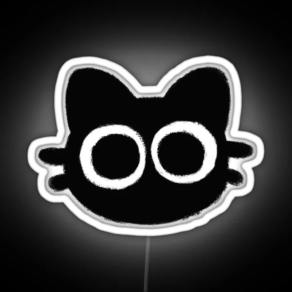 Silly Cat RGB Neon Sign