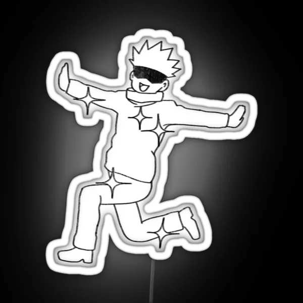 Silly Gojo RGB Neon Sign