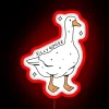 silly-goose-illustration-neon-rgb-sign-red