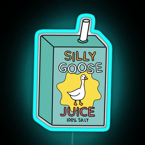 Silly Goose Juice 2 RGB Neon Sign