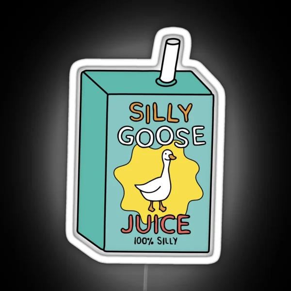 Silly Goose Juice 2 RGB Neon Sign