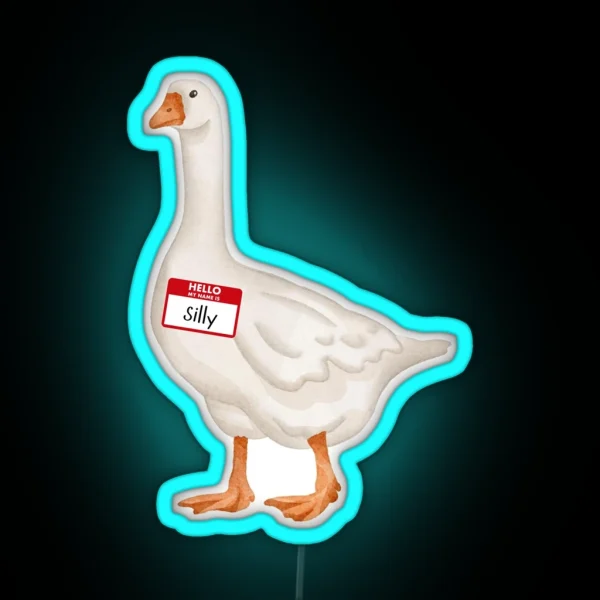 Silly Goose Led RGB Neon Sign