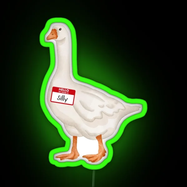 Silly Goose Led RGB Neon Sign