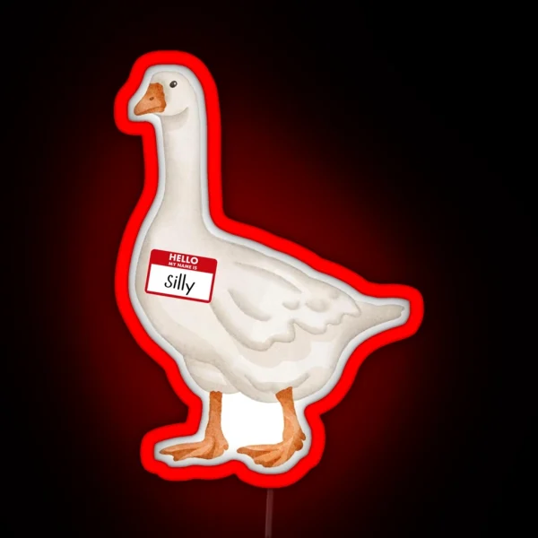 Silly Goose Led RGB Neon Sign