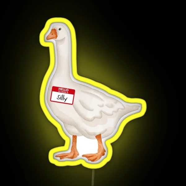 Silly Goose Led RGB Neon Sign