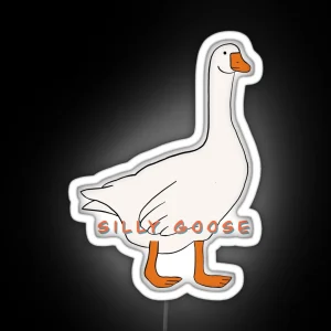 Silly Goose RGB Neon Sign