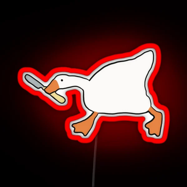 Silly Goose RGB Neon Sign