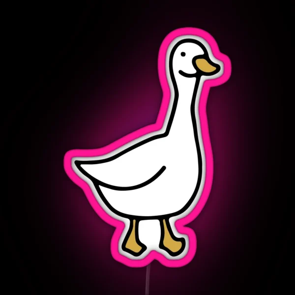 Silly Goose RGB Neon Sign